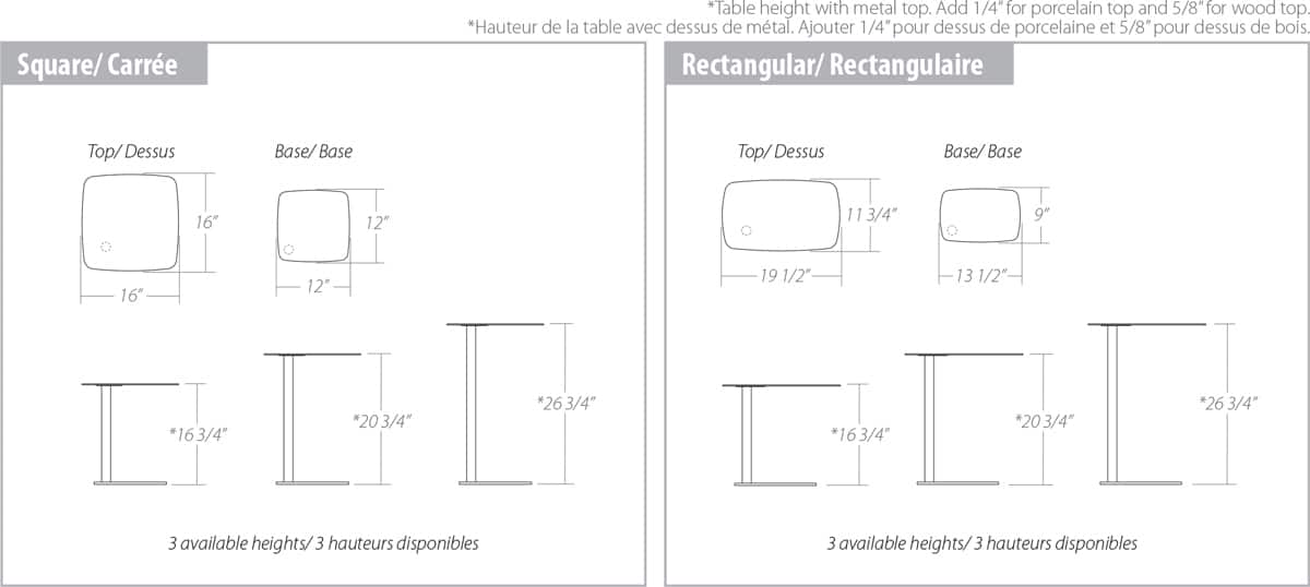 Leo Accent Table Specs