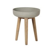 Sandstone Planting Bowl on Stand