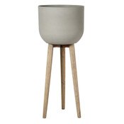 Tall Sandstone Planter on Stand