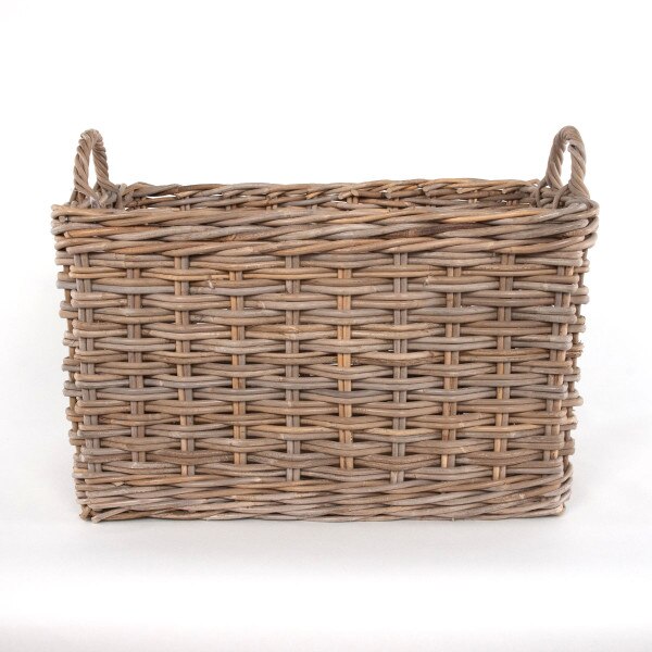 Rectangular Rattan Basket