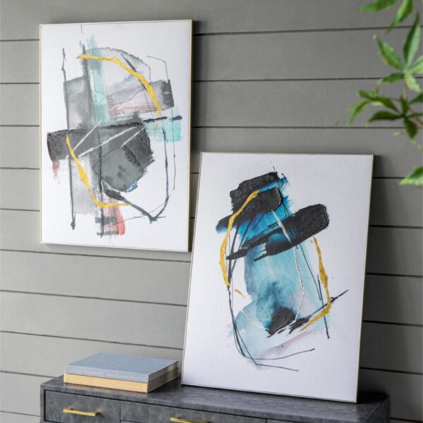 Raquel Wall Art s/2