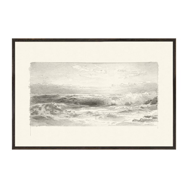 Folio Graphite Seascapes I