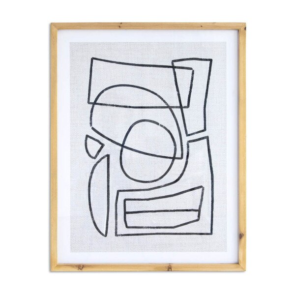 Abstract B Wall Decor