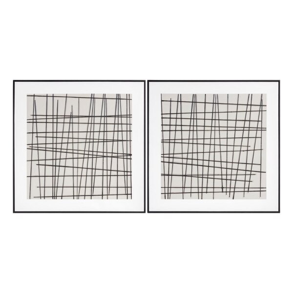 Crosshatch s/2 - Black