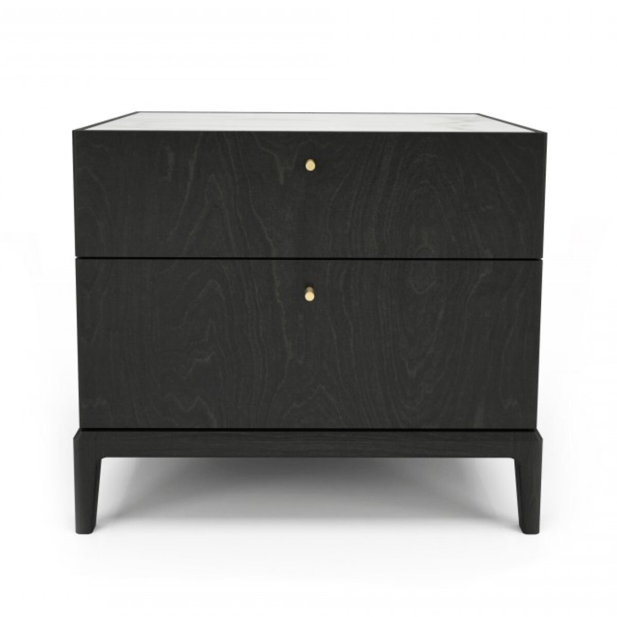 Hemrik 2 Drawer Nightstand