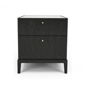 Hemrik 2 Drawer Nightstand