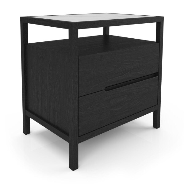 Edgar 2 Drawer Nightstand