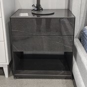 Absolute 2 Drawer ModernNight Stand