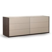 Vision 6 Drawer Double Dresser