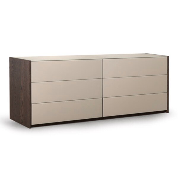 Vision 6 Drawer Double Dresser