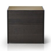 Illusion 2 Drawer Night Stand