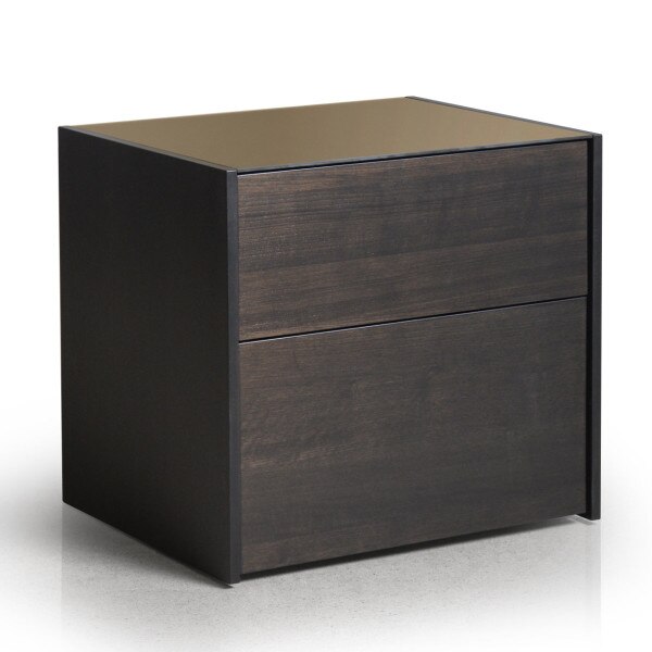 Illusion 2 Drawer Night Stand