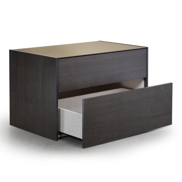 Illusion 2 Drawer XL Night Stand