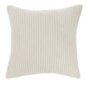 Kantha Stich Toss Pillow - White