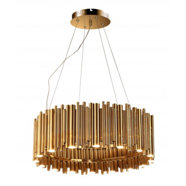 Steel Rod Light Fixture Gold/Round Casalife Toronto, Kitchener