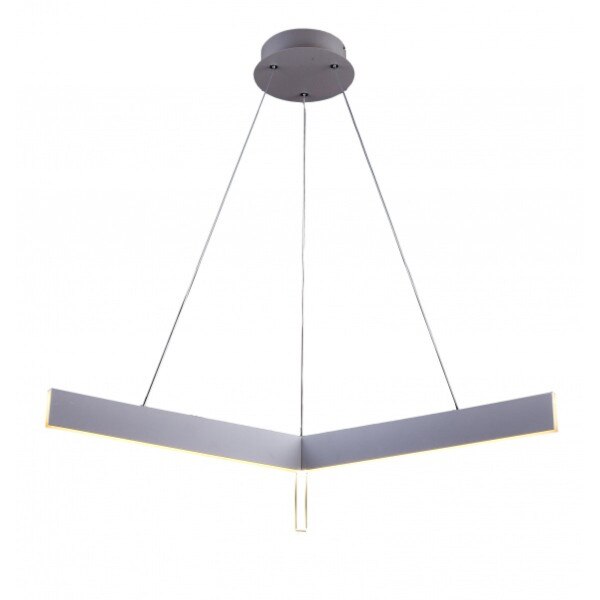 Y Shaped LED - Light Grey Metal