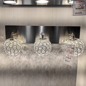 Mars Nickel Three Pendant Wall Scon