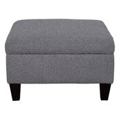 Small Square Fabric Ottoman