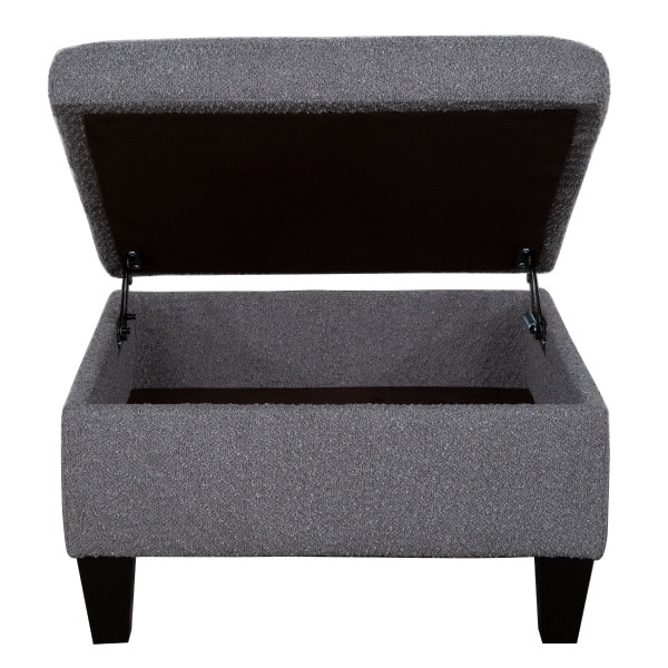 Small Square Fabric Ottoman