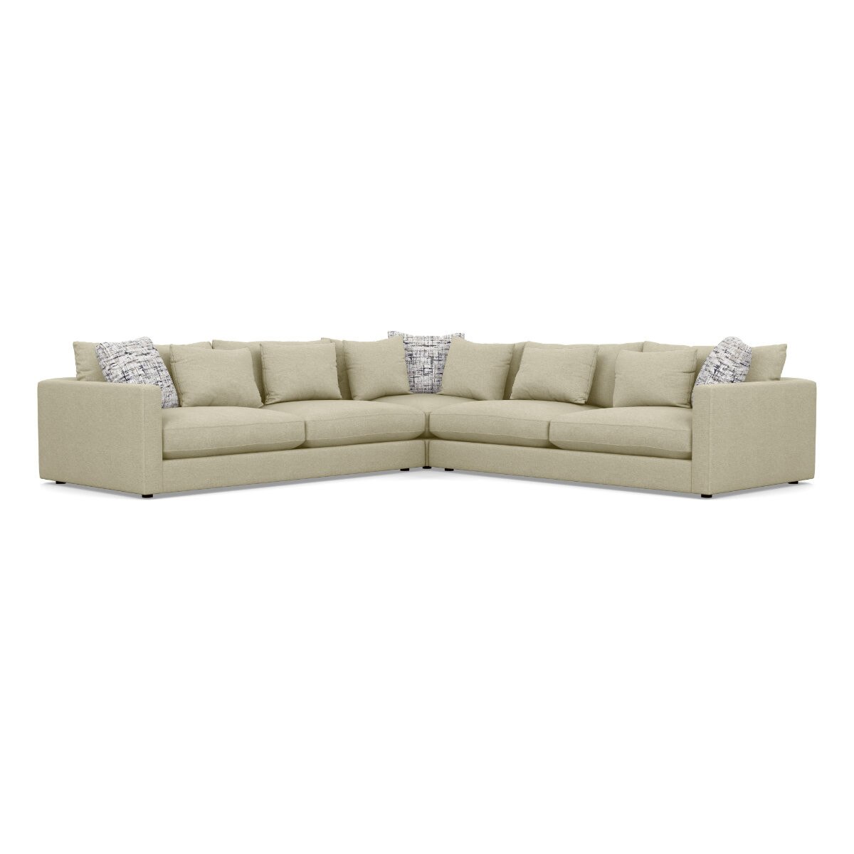 Hazel Sectional - Jango Sandstone