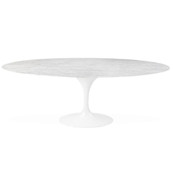 Marble Oval Dining Table