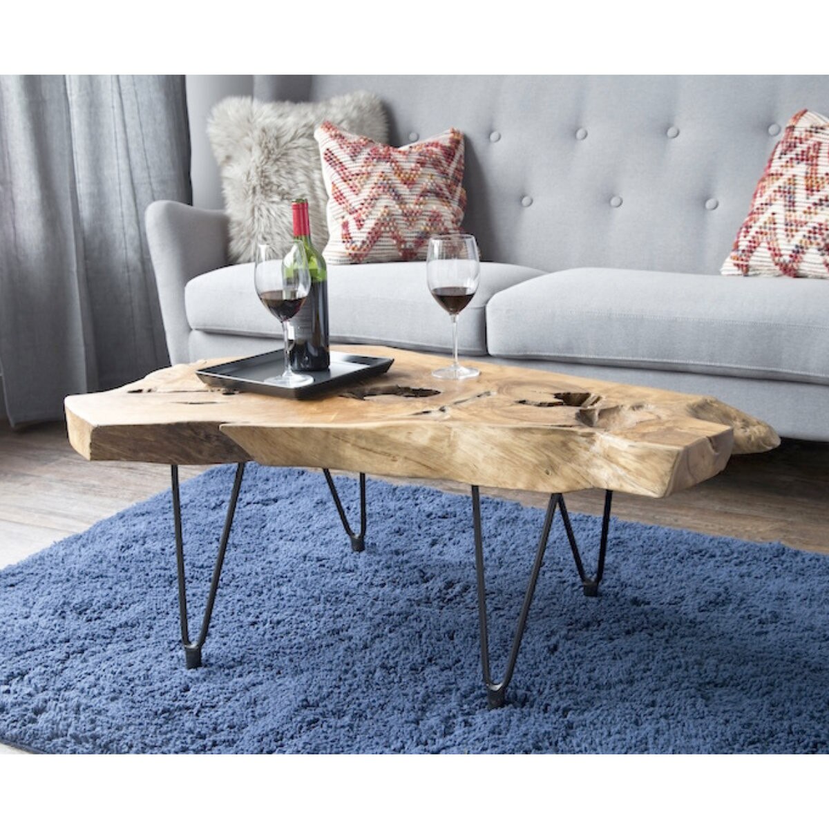 Natura Hairpin Coffee Table